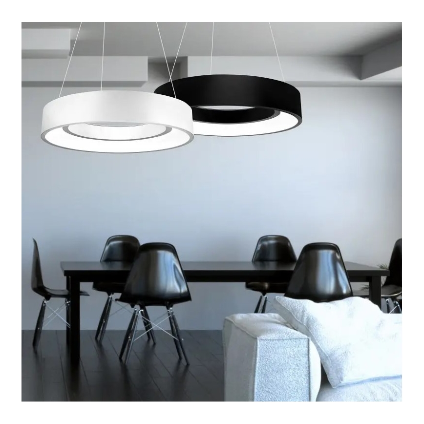 LED závěsné svítidlo BODO 1xLED/20W/230V černé
