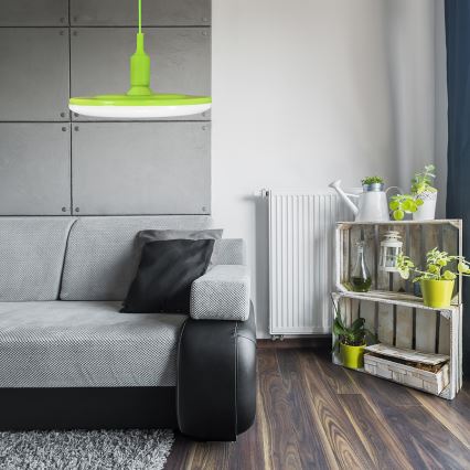 Závěsné svítidlo KIKI 1xE27/10W/230V zelené