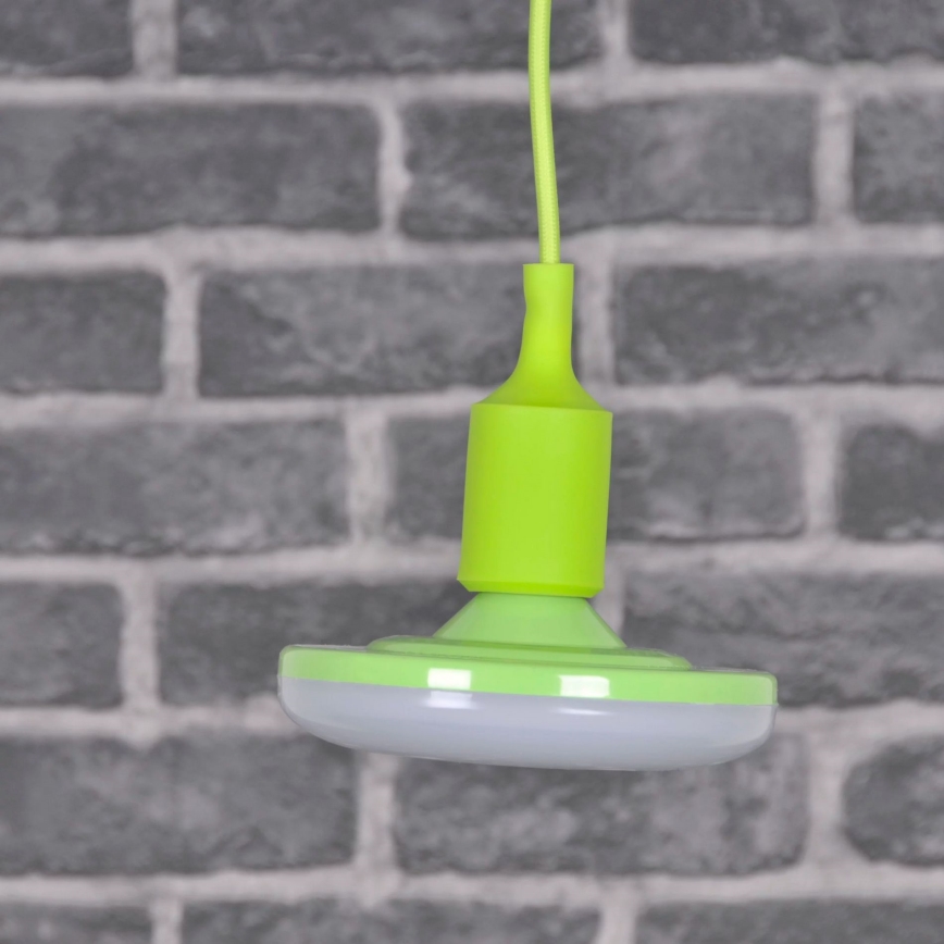 LED Závěsné svítidlo KIKI 1xE27/10W/230V zelené