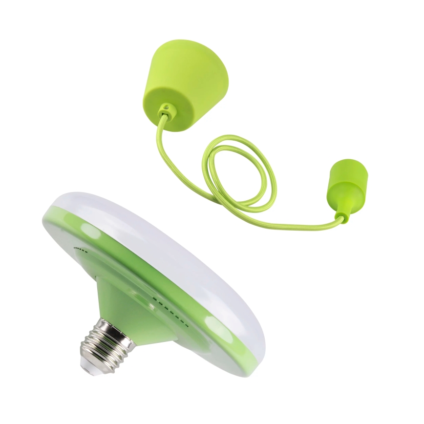 LED Závěsné svítidlo KIKI 1xE27/10W/230V zelené
