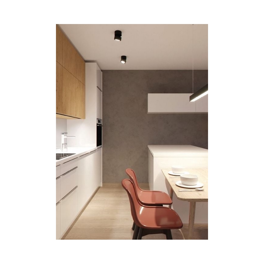 LED2 - LED Bodové svítidlo KLIP ON LED/11W/230V černá