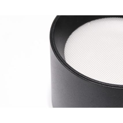 LED2 - LED Bodové svítidlo ZETA ON LED/8W/230V 3000/3500/4000K pr. 9 cm černá