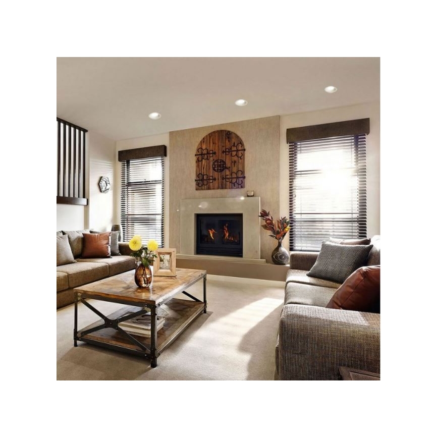 LED2 - LED Bodové zápustné svítidlo SPOT LED/9W/230V bílá IP44