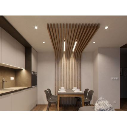 LED2 - LED Bodové zápustné svítidlo SPOT LED/9W/230V bílá IP44