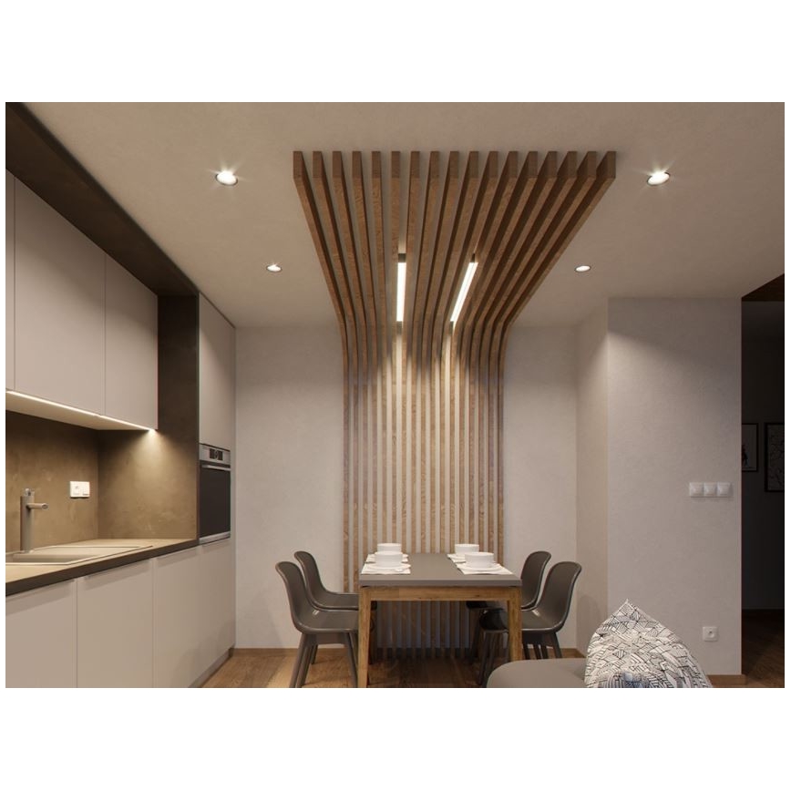 LED2 - LED Bodové zápustné svítidlo SPOT LED/9W/230V bílá IP44