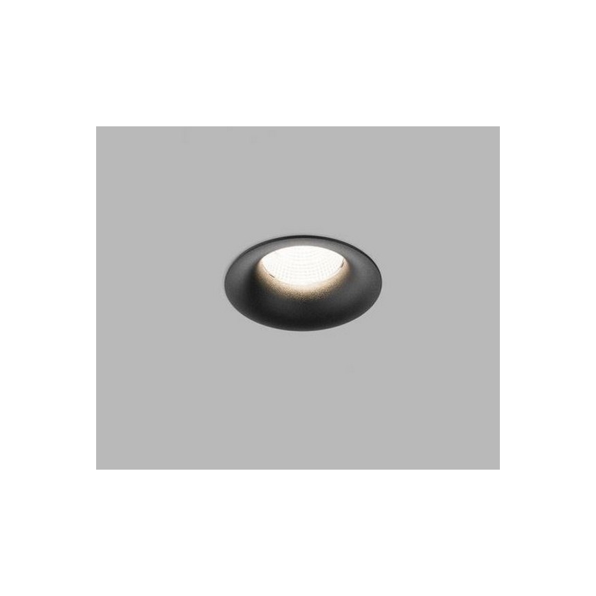 LED2 - LED Bodové zápustné svítidlo SPOT LED/9W/230V černá IP44