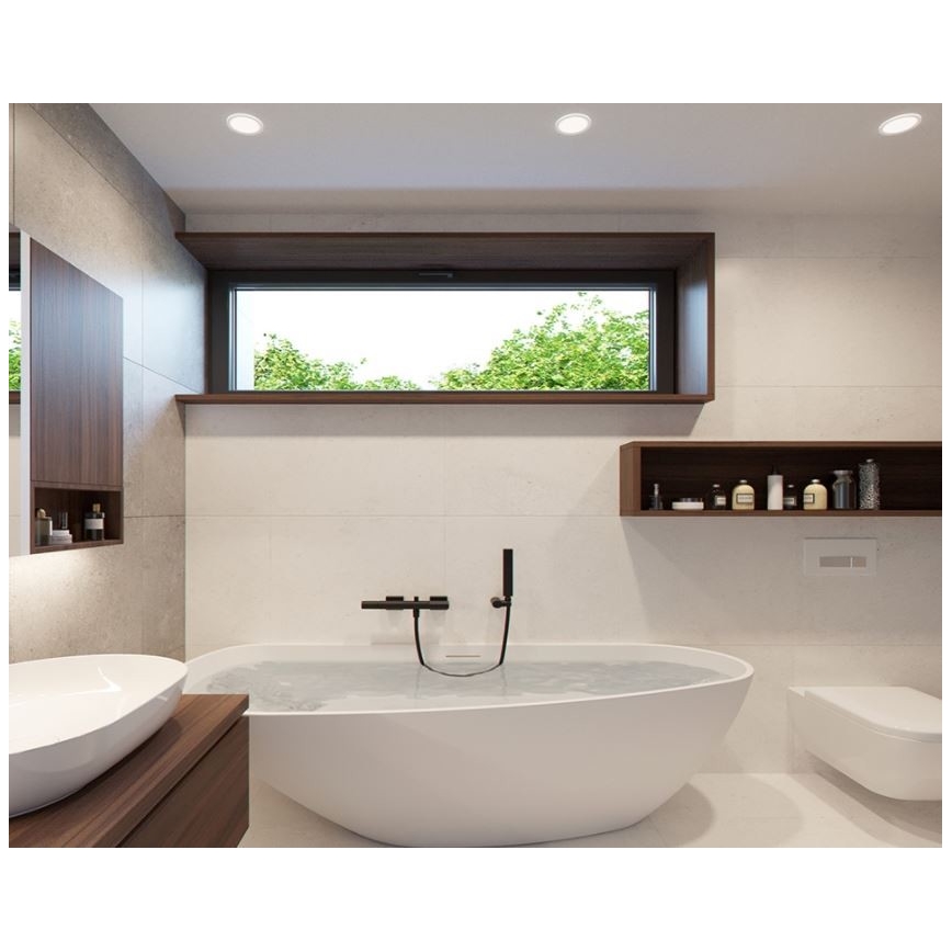 LED2 - LED Bodové zápustné svítidlo STATIC LED/7W/230V IP44