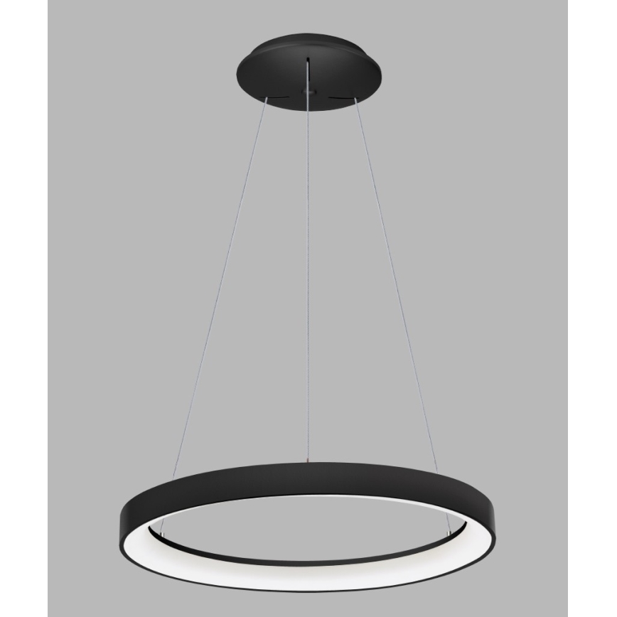 LED2 - LED Lustr na lanku BELLA LED/48W/230V 3000K/4000K černá