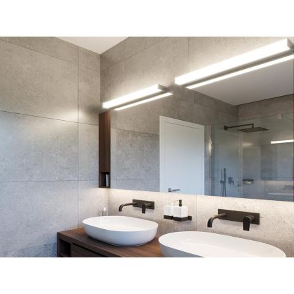 LED2 - LED Nástěnné svítidlo QUADRA LED/18W/230V IP44
