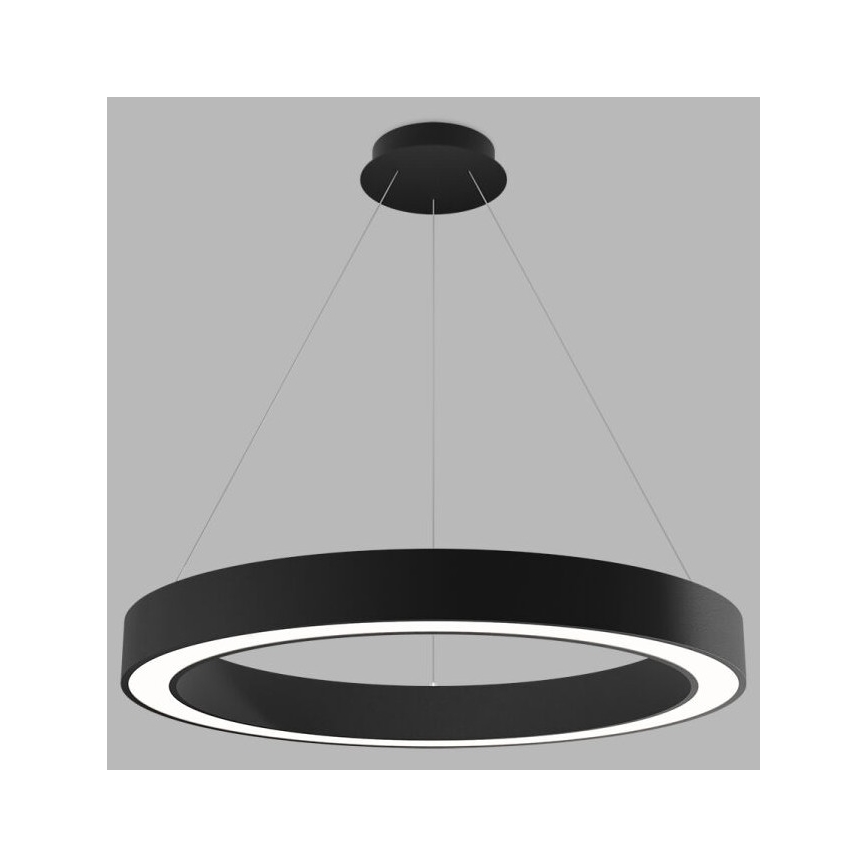 LED2 - LED Stmívatelný lustr na lanku SATURN LED/60W/230V 3000K/4000K černá
