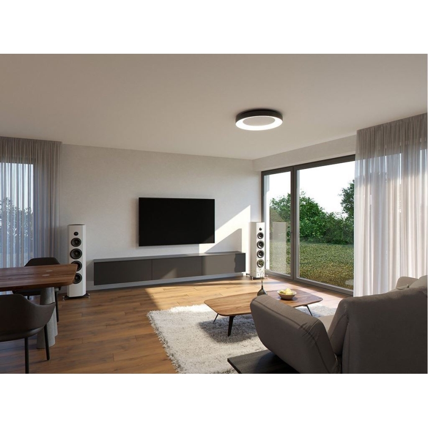 LED2 - LED Stropní svítidlo BELLA LED/40W/230V 3000/4000K černá