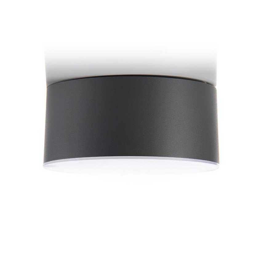 LED2 - LED Stropní svítidlo BUTTON LED/17W/230V antracit