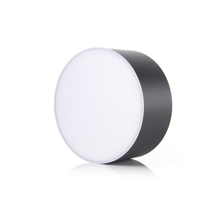 LED2 - LED Stropní svítidlo BUTTON LED/17W/230V antracit