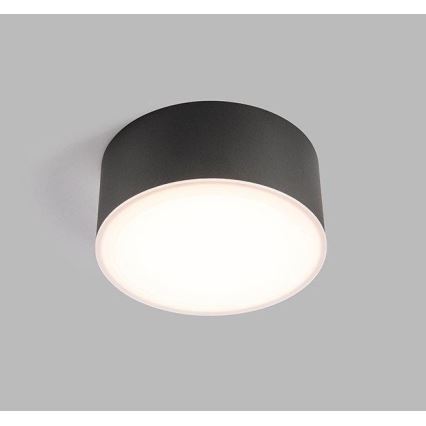 LED2 - LED Stropní svítidlo BUTTON LED/17W/230V antracit