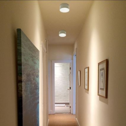 LED2 - LED Stropní svítidlo BUTTON LED/17W/230V bílá