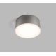 LED2 - LED Stropní svítidlo BUTTON LED/17W/230V stříbrná