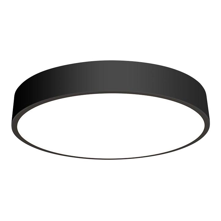 LED2 - LED Stropní svítidlo MONO LED/153W/230V 3000K pr. 100 cm černá