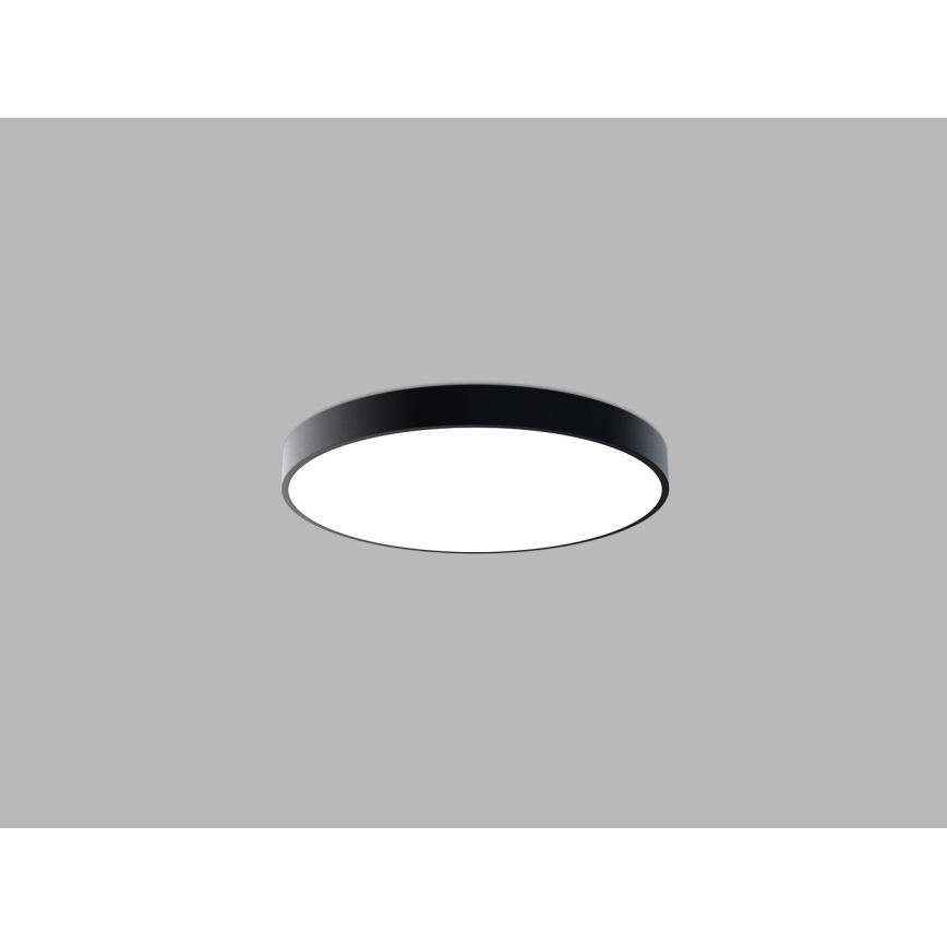 LED2 - LED Stropní svítidlo MONO SLIM LED/60W/230V 3000K/4000K pr. 60 cm černá