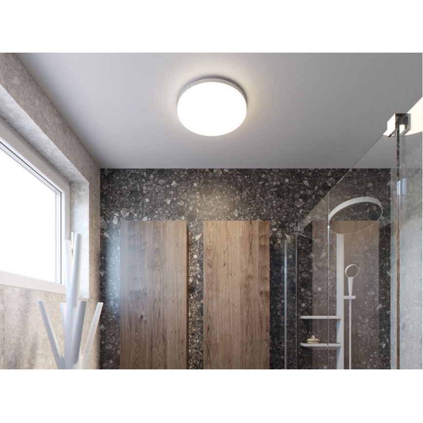 LED2 - LED Stropní svítidlo ROUND LED/12W/230V IP54 3000/4000/5700K