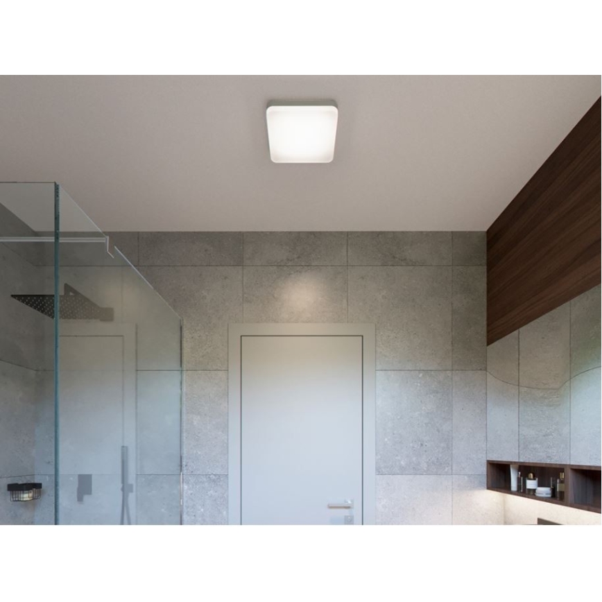 LED2 - LED Stropní svítidlo SQUARE LED/25W/230V IP54 3000/3500/4000K