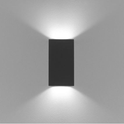 LED2 - LED Venkovní nástěnné svítidlo BLOCK 2xLED/3W/230V IP54