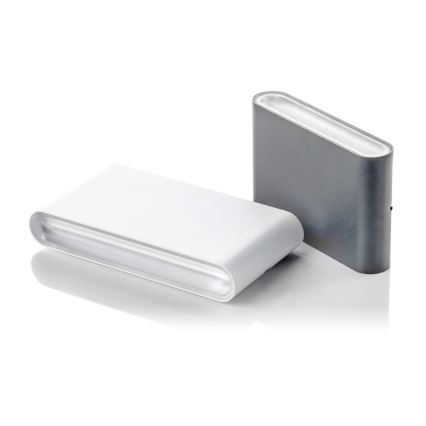 LED2 - LED Venkovní nástěnné svítidlo FLAT 2xLED/3W/230V IP65 3000K/4000K/5700K antracit