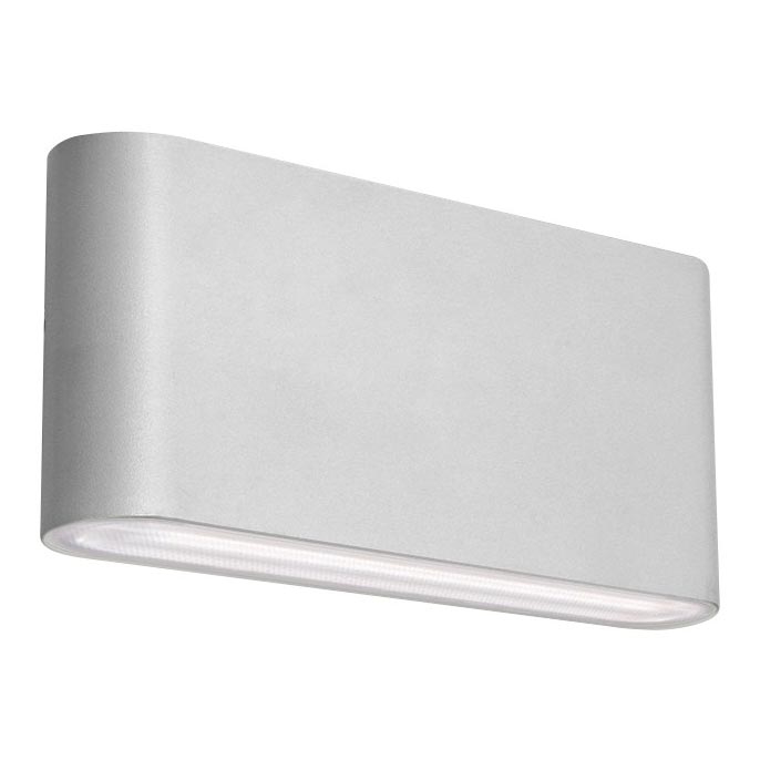 LED2 - LED Venkovní nástěnné svítidlo FLAT 2xLED/5W/230V IP65