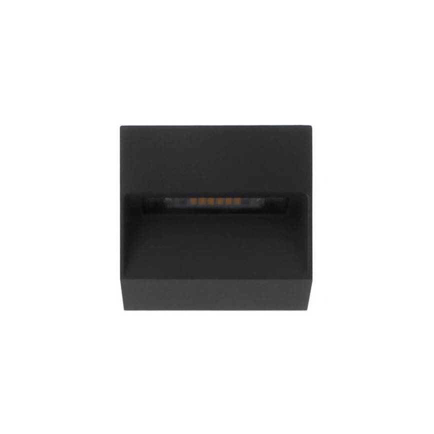 LED2 - LED Venkovní nástěnné svítidlo STEP ON LED/3W/230V antracit  IP54