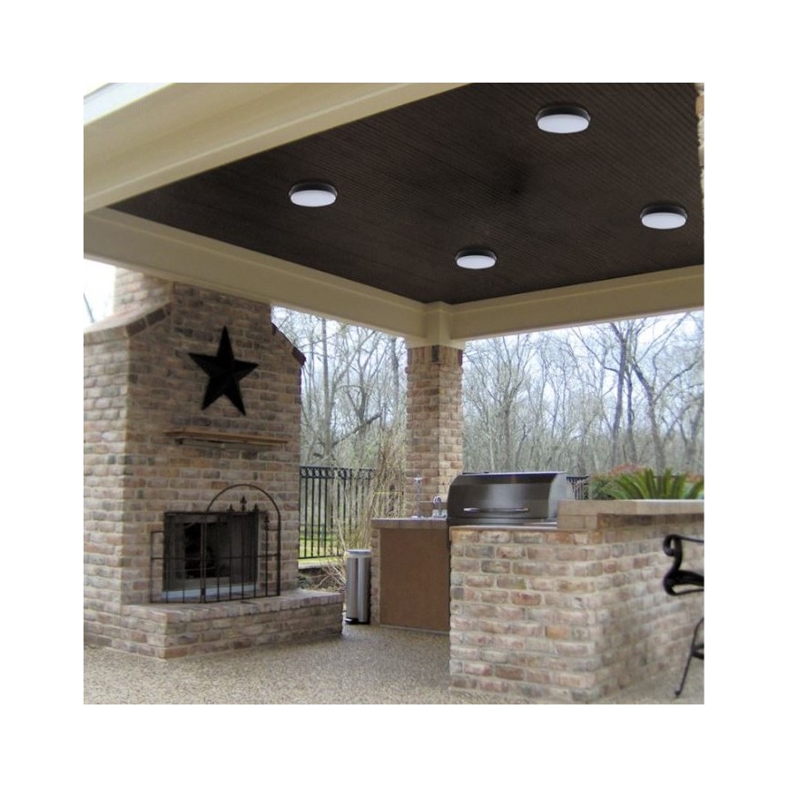 LED2 - LED Venkovní stropní svítidlo LUNA LED/25W/230V  IP54 kulatý