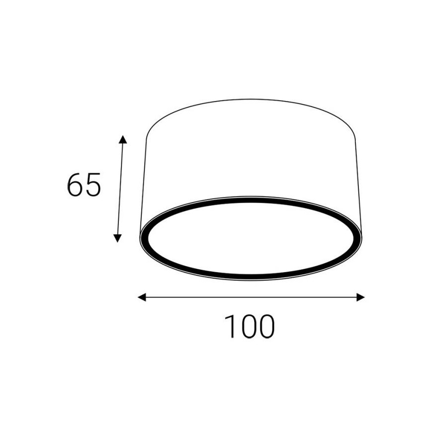 LED2 - Venkovní bodové svítidlo MEDO 1xGX53/11W/230V bílá IP54