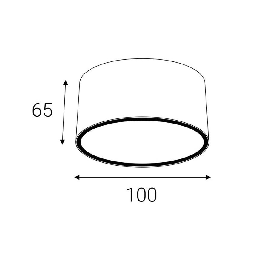 LED2 - Venkovní bodové svítidlo MEDO GX53/11W/230V antracit IP54