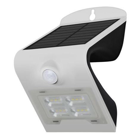 LEDKO 08423L - LED Solární nástěnné svítidlo se senzorem 1xLED/2W IP65 