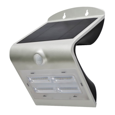 LEDKO 08428L - LED Solární nástěnné svítidlo se senzorem 1xLED/3,2W IP65