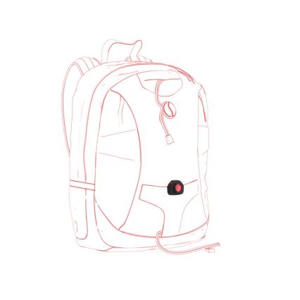 Ledlenser CU2R - LED Signalizační svítidlo LED/280 mAh černá