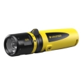 Ledlenser EX7R - LED Stmívatelná nabíjecí svítilna LED/3250 mAh IP68 220 lm 45 h žlutá