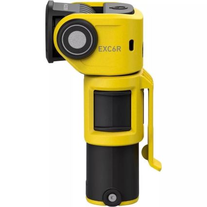 Ledlenser EXC6R - LED Stmívatelná nabíjecí svítilna s nabíjecí stanicí LED/1900 mAh IP68 300 lm 10 h žlutá
