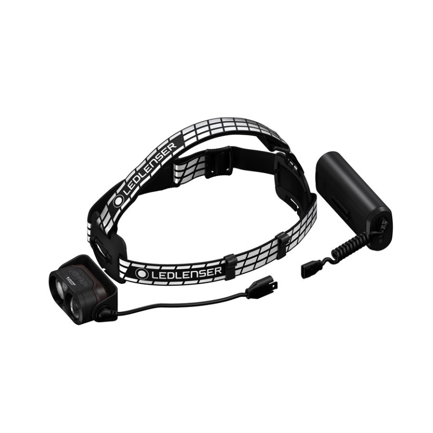 Ledlenser H19R SIGNATURE - LED Stmívatelná nabíjecí čelovka LED/4800 mAh IP68 4000 lm 20 h černá