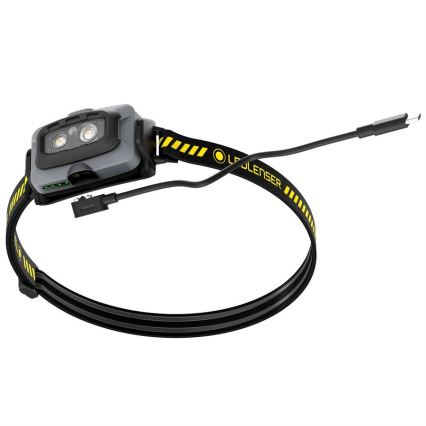 Ledlenser HF4R Work - LED Stmívatelná nabíjecí čelovka LED/1000 mAh IP68 500 lm 35 h černá