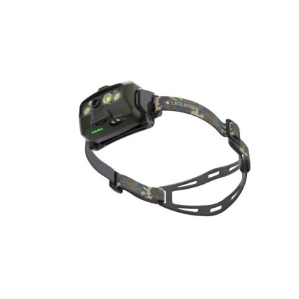 Ledlenser HF8R Core RGB - LED Stmívatelná nabíjecí čelovka LED/3700 mAh IP68 1600 lm 90h zelená