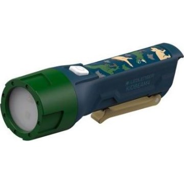 Ledlenser KIDBEAM4 DINO - LED Stmívatelná dětská svítilna LED/2xAAA IP44 zelená