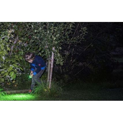 Ledlenser KIDBEAM4 DINO - LED Stmívatelná dětská svítilna LED/2xAAA IP44 zelená