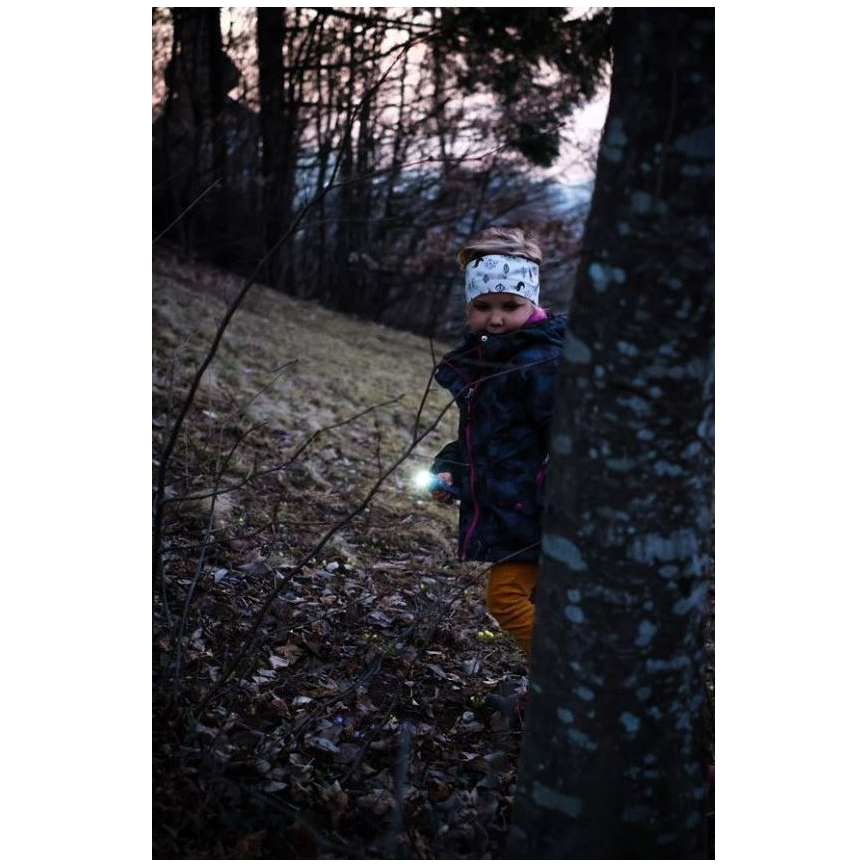 Ledlenser KIDBEAM4 RAINBOW - LED Stmívatelná dětská svítilna LED/2xAAA IP44 fialová