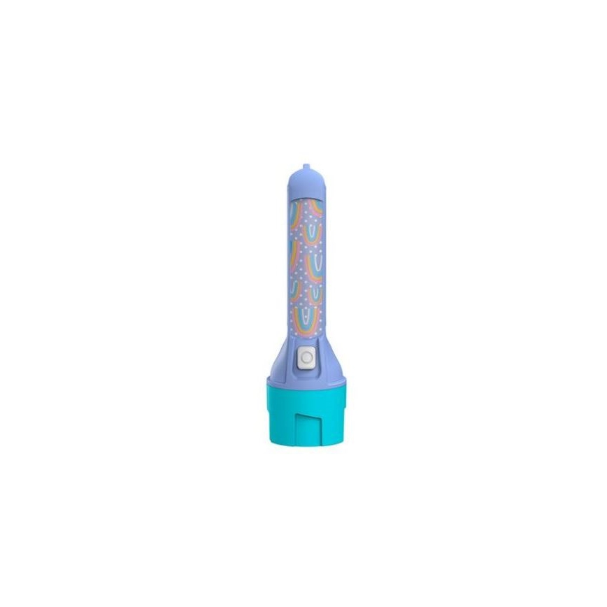 Ledlenser KIDBEAM4 RAINBOW - LED Stmívatelná dětská svítilna LED/2xAAA IP44 fialová
