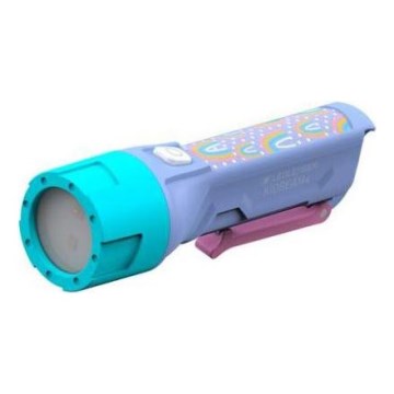 Ledlenser KIDBEAM4 RAINBOW - LED Stmívatelná dětská svítilna LED/2xAAA IP44 fialová