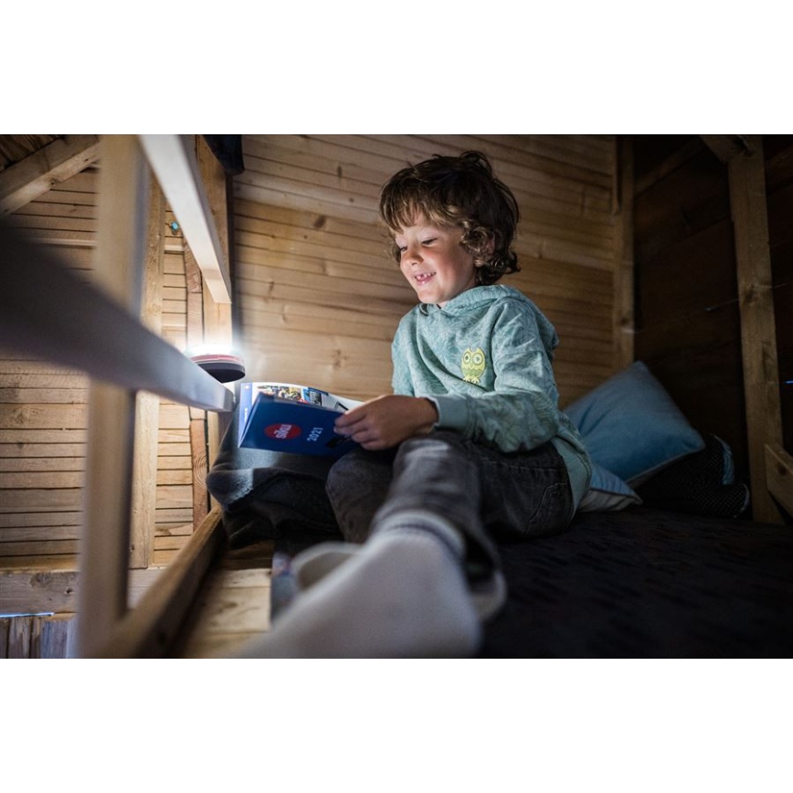 Ledlenser KIDCAMP6 RAINBOW - LED Stmívatelná přenosná lampa LED/3xAAA IP44 modrá