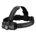 Ledlenser MH7 - LED Stmívatelná nabíjecí čelovka LED/1550 mAh IP54 600 lm 40 h černá/šedá