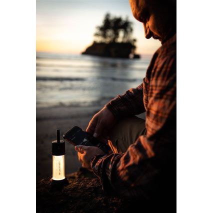 Ledlenser ML6 CONNECT WARM LIGHT - LED Stmívatelná nabíjecí svítilna LED/3000 mAh IP66 750 lm + dálkové ovládání