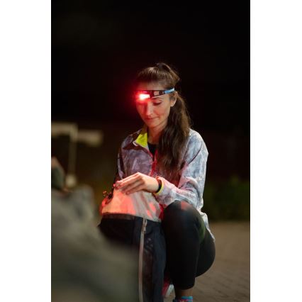 Ledlenser NEO1R - LED Stmívatelná nabíjecí čelovka LED/730 mAh IP67 250 lm 15 h modrá