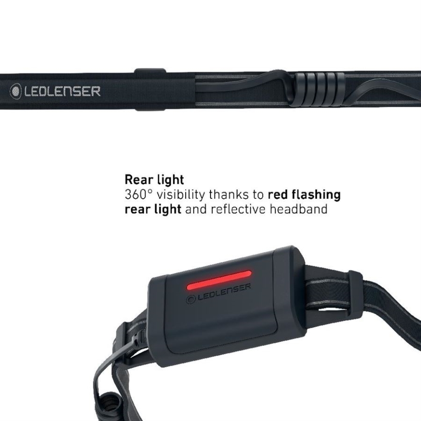 Ledlenser NEO5R - LED Stmívatelná nabíjecí čelovka LED/1800mAh IP54 600 lm 35 h černá