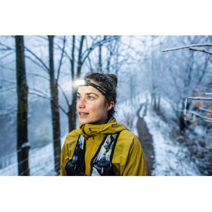 Ledlenser NEO9R - LED Stmívatelná nabíjecí čelovka LED/5000 mAh IP54 1200 lm 120 h černá/šedá